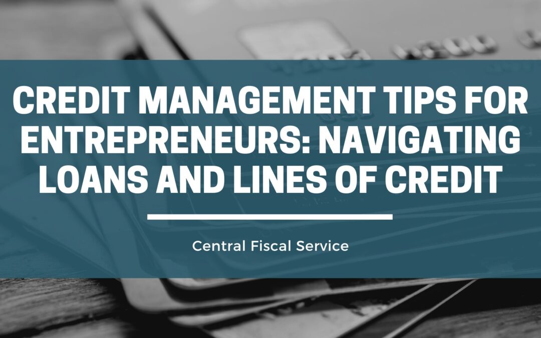 Credit Management Tips for Entrepreneurs: Navigating Loans and Lines of Credit